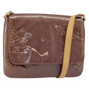LOUIS VUITTON Monogram Vernis Thompson Street Bag Viole M91095 LV Auth 159208